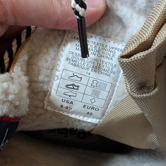 Pajar Canada Waterproof Leather Boots Sz 9.5 - Picture 12 of 12